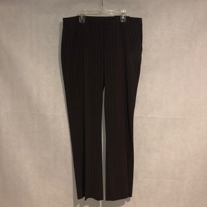 Apostrophe Brown Pin Stripe Suit pants Size 14P